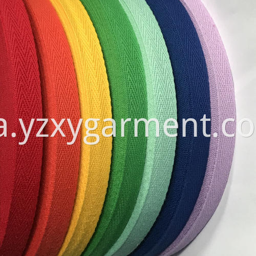 Polyester Cotton Woven Ribbons 